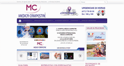 Desktop Screenshot of medicacampestre.com